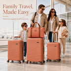 Luggage Sets 5 Piece (Tangerine / 5 Piece Sets (20/24/28/Db/Tb))