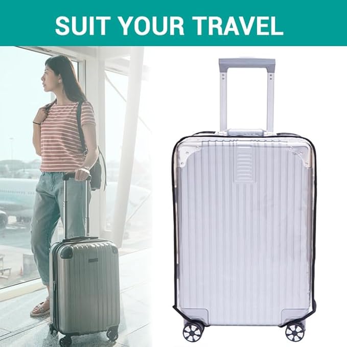 Clear Suitcase Cover - Image 2