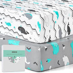 Pack n Play Sheets (Elephant Whale / 38X26 Inch)