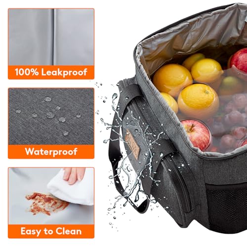 Large Lunch Bag (Dark Gray / Large(15L))