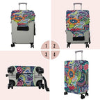 Travel Luggage Cover Suitcase Protector Fits 18 (Travel-11 / XL(29-32in))