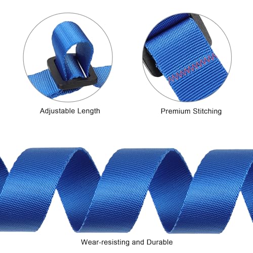 Buckle Straps (Blue / 6’x1")