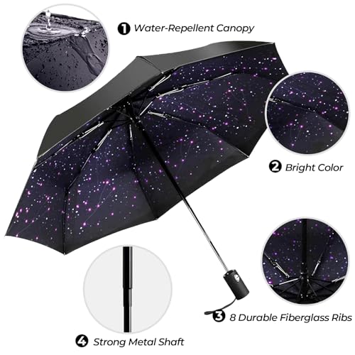 Compact Travel Umbrella ((Star))