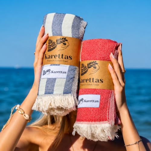 Turkish Beach Towel (Mustard & Ivory)