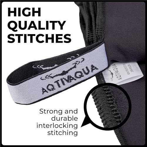 Quick Dry Towel (Black / M:24"x40")