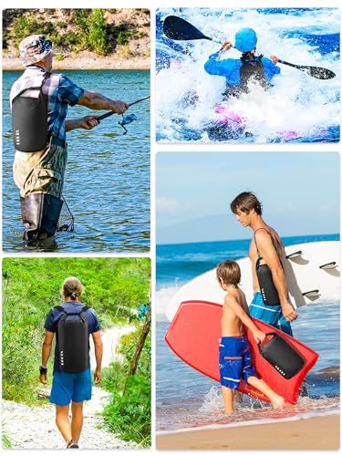 Waterproof Dry Bag for Women Men (5L / Black)