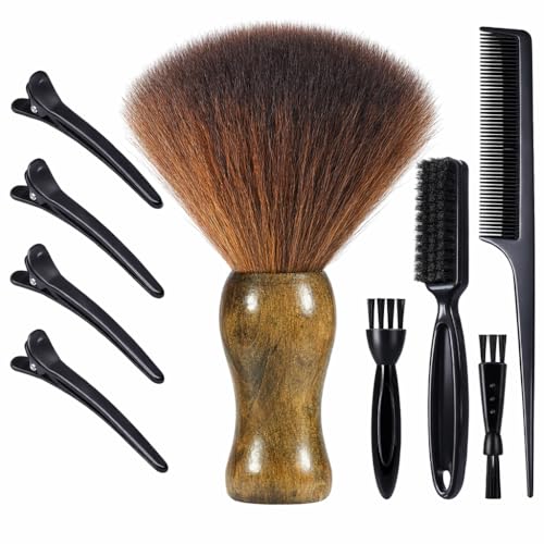 9Pcs Barber Neck Duster Brush Set for Hair Cutting All Hair Type