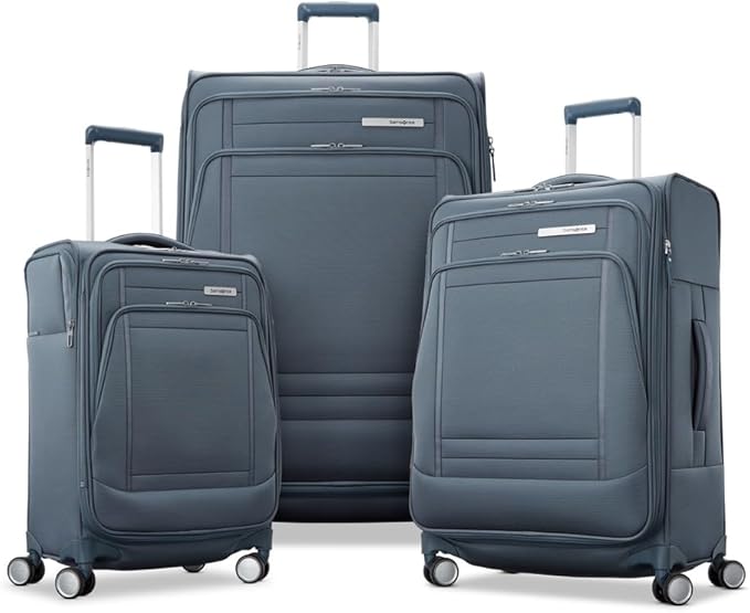 Samsonite UpLIFT Lightweight Large Checked Softside 3-Piece Luggage Set by Samsonite