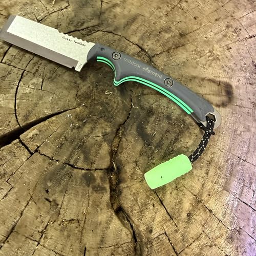 Flicker Feather Knife LEFTY GLOW (Left-Handed / Flicker Feather-Glow)