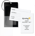 Dynotag® Web Enabled Smart Aluminum Convertible Luggage ID Tag + Braided Steel - Image 8