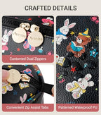 Travel Makeup Bag for Women (Bunny Bear)