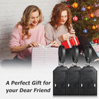 3 Pack Luggage Tags for Suitcases Bag Tag (Black Global)