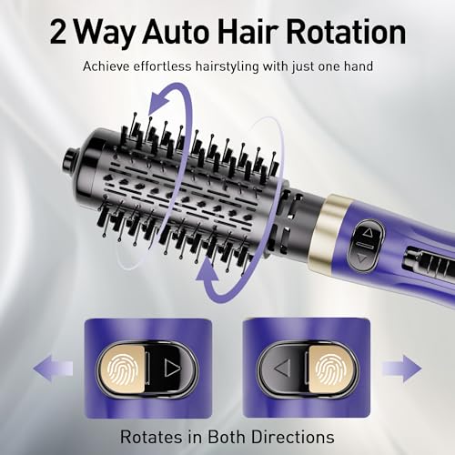 Hair Dryer Brush (Black & Purple)