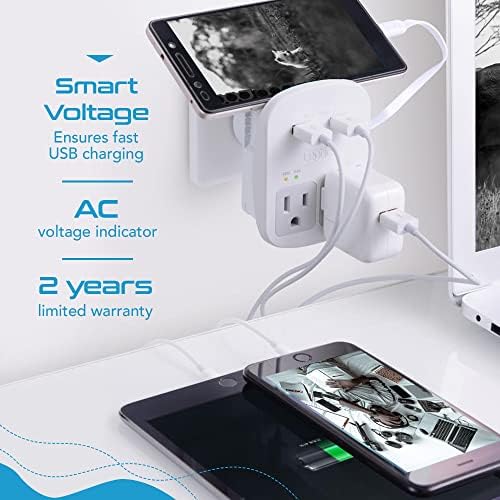 Universal Travel Adapter (White)
