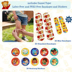 KeepGoing Daniel Tiger’s Travel First Aid Kit for Kids 130 Pc
