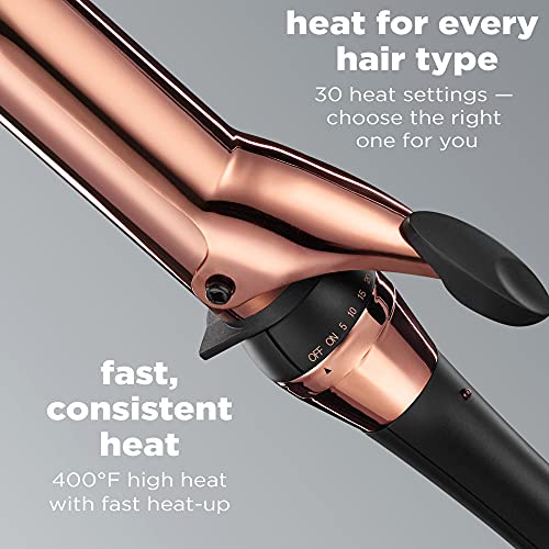 INFINITIPRO BY CONAIR Rose Gold Titanium 1 1 (Black / 1 1/2-Inch)