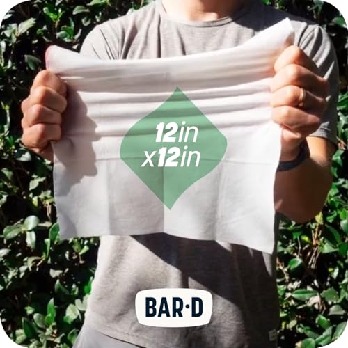 Bar D Cleansing Face & Body Wipes for Women and Men (20 Count (Pack of 1))