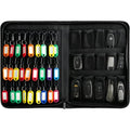 Portable Zippered Key Case (42 / Black)