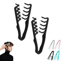 2026 Upgrade Texture Comb — Men's Fluffy Texture Hair Styling Appliances, Volume And Grooming Accessory For Women, Maximum Lift Hair Roots Volume Tool (Black x 2pcs)
