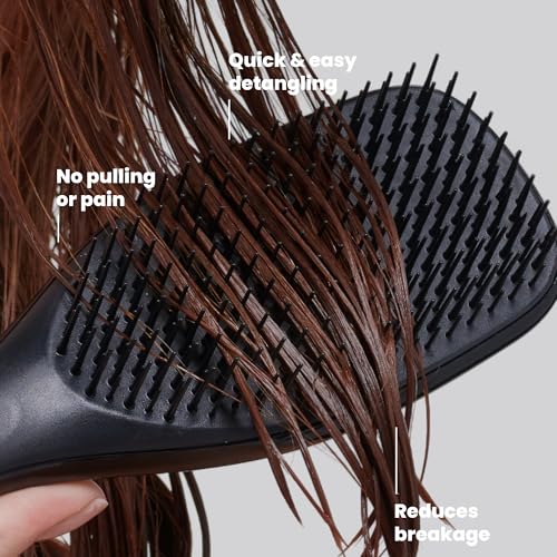 Ultimate Detangler Brush (Liquorice Black / Regular)