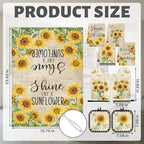 Sunflower Kitchen Decor Set (Yellow Sunflower)
