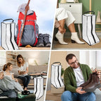 Boot Storage Bags [2PCS] (Black / 50cm Tall)