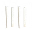 4Pcs White Professional Hair Cutting Combs Set, Salon Hair Styling Measure Combs, Anti Hairdressing Barber Combs Hair Combs Styling Tools and Appliances