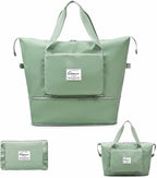 Large Capacity Foldable Travel Bag Expandable Portable Carry on Bag Dry&Wet by Orshawer