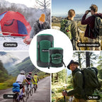Compression Sack for Sleeping Bag Store Ultralight Sleeping Bag Compression Stuff Sack 18L 30L 43L 49L 65LSpace Saving Gear for Travel Camping Hiking Outdoor (XX-Large / Green)