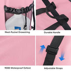 120L Laundry Bag Backpack (120L / Pink)