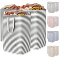 80L Large Laundry Baskets (Black / 80L)