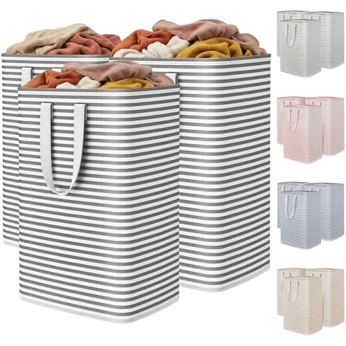 80L Large Laundry Baskets (Black / 80L)