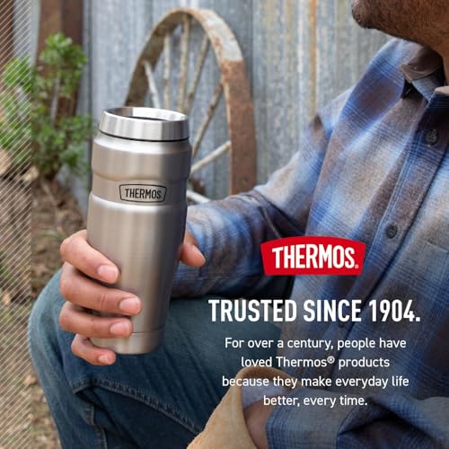 Stainless King Stainless Steel Tumbler (Midnight Blue / 16 Ounces / No Handle)