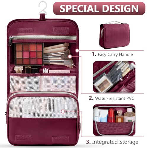 Packing Cubes for Travel (11 Burgundy)