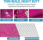 Extra Large Duffle Bag for Travel Women & Men. Durable (140L / Pink)