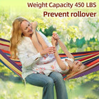 Camping Portable Hammock for Outdoor (Cyan)
