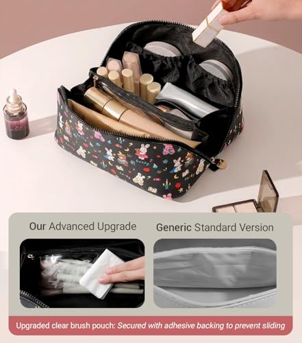 Travel Makeup Bag for Women (Bunny Bear)