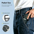 Luggage Weight Scale 110lb Hanging Luggage Scale for Suitcase (Gun Grey)