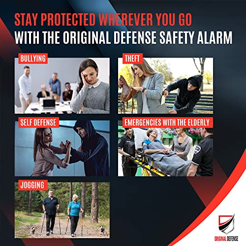 Siren Self Defense Alarm (White)