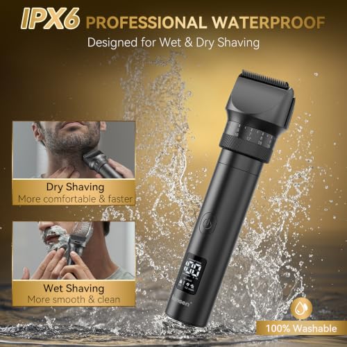 Beard Trimmer for Men (Black)