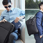Travel Electronics Organizer Portable Cable Organizer Bag for Storage Electronic Accessories Case for Cord (Navy Blue)