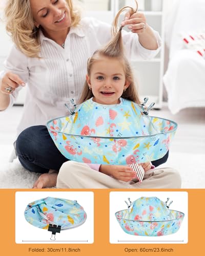 Haircut Capes Umbrella for Kids (Marine Theme)