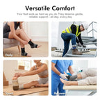 6 Pairs Compression Socks with Arch Support for Plantar Fasciitis (2 Black+2 Nude+2 Navy(6 Pairs) / Small (6 Pair))