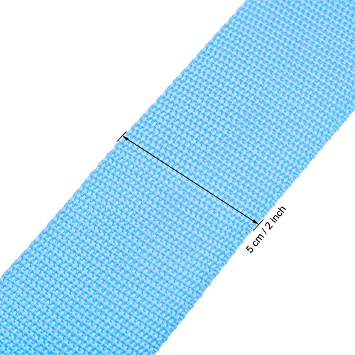 Luggage Straps Suitcase Belts with Buckle (Sky Blue)