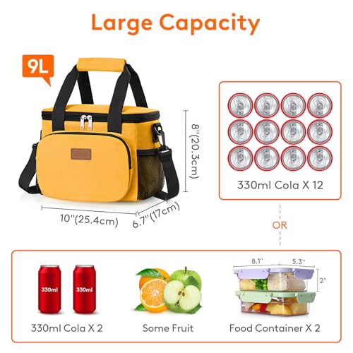 Medium Lunch Bag (Orange / Medium(9L))