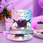 50 Pcs A Baby Is Brewing Gender Reveal Napkins (Ghost)