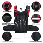 Hydration Backpack with 3L Water Bladder (Red)