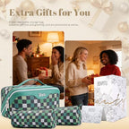 Travel Makeup Bag Organizer Cosmetic Bag (07-A-Green)
