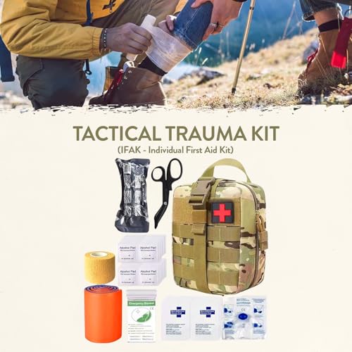 Bug Out Bag Backpack Survival Kit (1 Person - (Lone Wolf))
