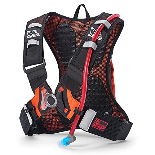 Moto Hydro 3L Hydration Pack with 2.0L (3L, Black Orange)